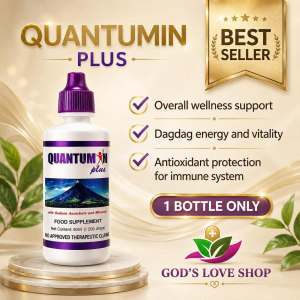 1 BOTTLE QUANTUMIN PLUS 60ML AUTHENTIC SOLD BY GODs LOVE SHOP