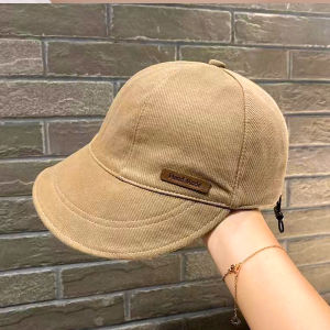 Summer Drawstring Denim Fisherman Hat Wide Brim Foldable Sunshade Visors for Women Outdoor Sports Fashion Vintage Cap