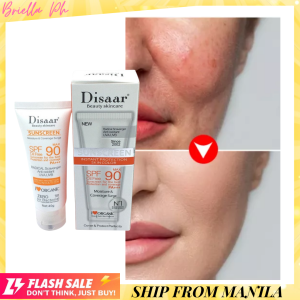 Disaar Facial Sunscreen Cream SPF 90 PA+ Moisturizing Skin Protect Sunblock sunscreen for face spf 90 Sunscreen for face and body sunblock for face and body for swimming