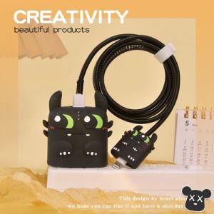 Case Cover Pelindung Kepala Charger Dan Pelindung Kabel iPhone 18 W 20W