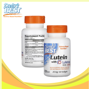 Doctors Best Ph | Doctors Best Lutein with Lutemax 2020 20 mg 60 Softgels Supports Eye Health & Performance Lutein & Zeaxanthin Dietary Supplement Non-GMO
