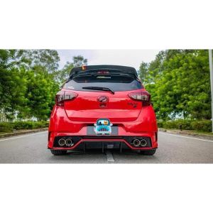MG3 Rear bumper+4 Pcs Exhaust - Perodua Myvi Gen 3 (2018 - 2020)