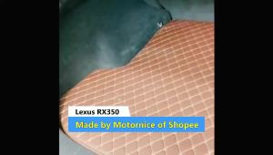 [Ready Stock] For Toyota Avanza BOOT CAR PU LEATHER BOOT TRAY CARGO MAT TRUNK CAR KAR BONET