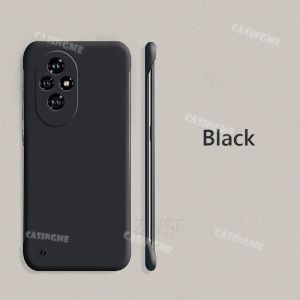 Honor 200Pro 5G 200 2024เคสบางเฉียบไร้กรอบสำหรับ Honor200 200Honor 200 Pro 5G 200Pro 4G 2024ไร้กรอบสี่มุมฝาหลังด้าน