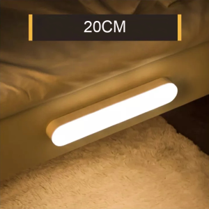 SANX 30CM LED Night Light USB Rechargeable Motion Sensor Light Magnet Cabinet Wardrobe Light Wall Lights for Dormitory Kitchen Cabinet Wardrobe Stairwell
