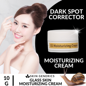 [ GLASS SKIN MOISTURIZING CREAM ] SkinGenerics Glass Skin Moisturizer Whitening & Hydrating Face Cream with Vitamin E Night Cream for Radiant Skin K-Beauty Inspired Glass Skin Look Clarifying & Brightening Daily Facial Moisturizer