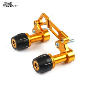 Universal Motorcycle Muffler Falling Protector Exhaust Sliders For Yamaha NVX Nmax 155 Xmax 300 250 Aerox Honda Forza 300 PCX125 v2 Click 150 click125
