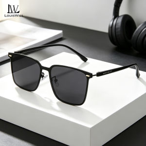 LouisWill Men Sunglasses Super Lightweight Sunglasses TAC Polarized Driving Glasses Outdoor Sports Glasses UV400 Lightweight Eyewear Clean Vision Sunglasses