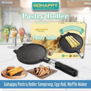 EGG PASTRY ROLLER Cetakan kue sapik gapit semprong cone ice cream hc50 dan cetakan taiyaki