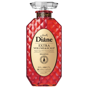 Gội xả Diane hỗ trợ mọc tóc và làm phồng tóc Moist Diane Extra Volume And Scalp 450ml Nhật