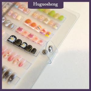 [huguosheng] Nail Art Piece Storage Book Large Capacity Exhibition Photo Album Card Clip Display Board DIY Simple Album Storage Book