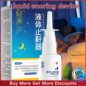 Anti-snoring spray for a good nights sleep nasal spray