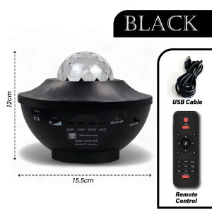 Galaxy Light Projector Lampu Led Bilik Tidur Aesthetic Galaxy Projector Night Light Lamp Projector Bluetooth Speakers