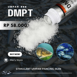 ORIGINAL DMPT STIMULANT PENARIK IKAN UMPAN ADIKTIF Umpan Pancing Bubuk IKAN