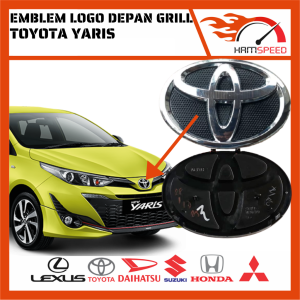 EMBLEM LOGO DEPAN GRILL TOYOTA YARIS