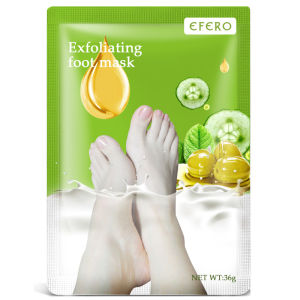 PERWARM Aloe Vera Foot Peeling Mask Exfoliating Heels Calluses Remove Foot Patches Dead Skin Remover Pedicure Socks Foot Care Tool (P7A)