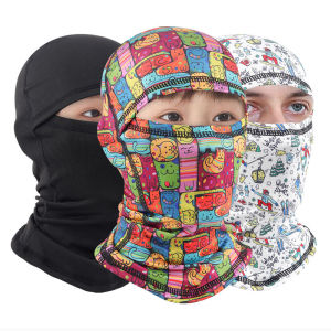Kids And Adult Balaclava Winter Warm Fleece Windproof Skiing Cycling Full Face Mask Hood Hat Sports Scarf Motorcycle Headgear H260928
