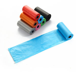 ถุงขยะ พกพา 60 ใบขนาด ถุงขยะม้วนแพค 45x50 1แพ็ค5ม้วน เนื้อเหนียว ไม่สกปรก ถุงขยะอเนกประสงค์ ถุงขยะแบบม้วน