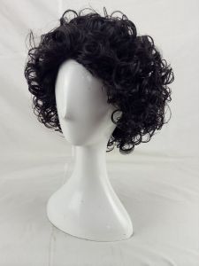 แฟชั่นผู้ชายและผู้หญิงสไตล์ยุโรปและอเมริกา COS อะนิเมะวิกผมหยิกผมสั้นละครสไตล์โอเปร่าผมสั้นส่วนบุคคล