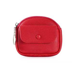 KENBAGS#8852 Short Cute Coin Purse Wallet for Womens Plain Color & Simple Button Decoration Fashion Wallet Bright Wrist wallet Portable