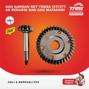 TRS Gigi Gardan Set Tossa 13T 37T As Reduksi Dan Gigi Matahari Motor Roda Tiga Oem Tossa Herculess Spareparts Original TRS SEMARANG