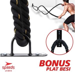 Speeds Battle Rope 12 Meter | Tali Fitness Battling Ropes Gym LX 024-6