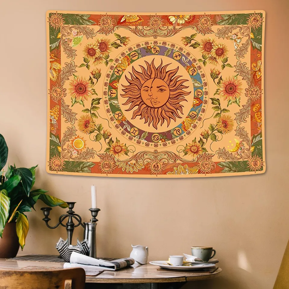 Tapestry with sun sale