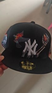 หมวกเบสบอลลีกใหม่ของทีมแยงกี้ AAA หมวกปีกแบน สไตล์รูปปั้นเทพีเสรีภาพ ขนาดหมวกปีกแบน