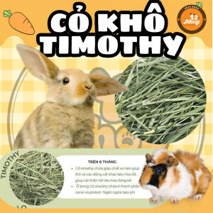 cỏ khô timothy dành cho thỏ bỏ sóc bắc mỹ trên 6 tháng tuổi - T3 PETS SHOP