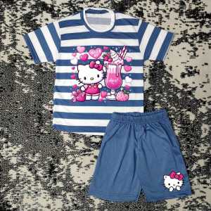 Hael Setelan Hello Kitty Anak Perempuan Usia 2-10Thn Premium