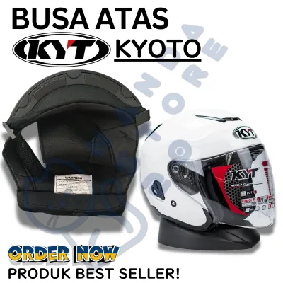Busa Atas Helm KYT KYOTO Grade A busa kepala busa dalam Crownpad helm KYOTO