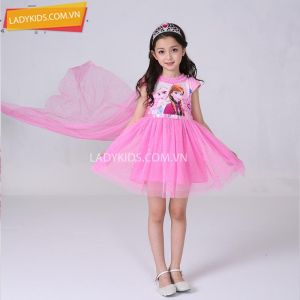 váy đầm công chúa cao cấp trẻ em váy đầm phù dâu váy dự tiệc cho bé gái