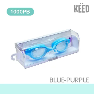 ✨NEW✨KEED : แว่นตาว่ายน้ำเด็ก เลนส์ใส มีตัวล็อคด้านหลัง เหมาะสำหรับน้องอายุ 2 ขวบขึ้นไป *1000*