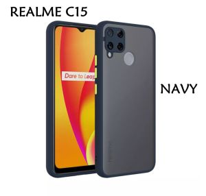 SOFTCASE REALME C15 CASE DOVE PELINDUNG KAMERA PREMIUM COVER CASE AERO MATTE