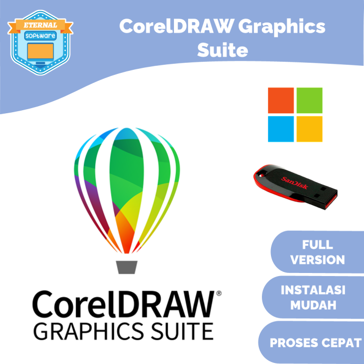 CorelDRAW Graphics Suite Full Version Aplikasi Editing Design Grafis ...