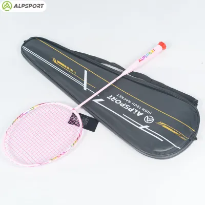 VỢT CẦU LÔNG ALPSPORT BBQ2.0 Phiên bản nguyên bản 100% sợi carbon / Trọng lượng siêu khủ 8U (65g)