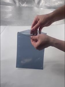 2026 100 Pcs anti-static ziplock bag shielding bag hard drive motherboard graphics card electronic product packaging bag custom logo