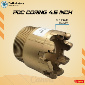 Mata Bor PDC core drill bit 113 mm 4 inch High Quality