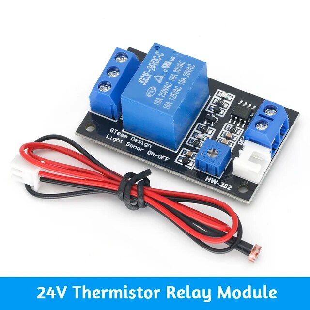12V 1-Channel Temperature Control Switch Relay Module With Thermistor Sensor 4 thumbnail image