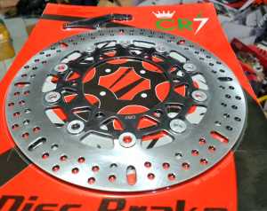 PIRINGAN CAKRAM DEPAN CB150R MEGAPRO VERZA TIGER LAMA PLUS BREKET UKURAN 300MM