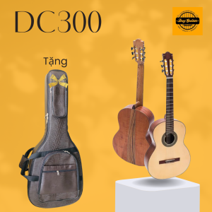 Đàn guitar classic DC300 Duy Guitar Store gỗ Hồng đào solid âm thanh tốt bền đẹp