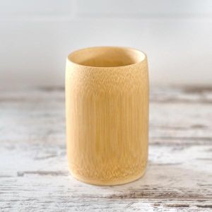 Cốc ly tre tự nhiên ECOHUB uống nước/đựng hoa khô/decor/chụp ảnh Cao 6/8/12/18cm (Bamboo Cup) | EH010