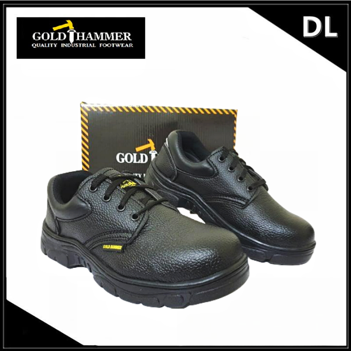 SAFETY SHOES/BOOT LOW CUT GOLD HAMMER PM 523 Lazada