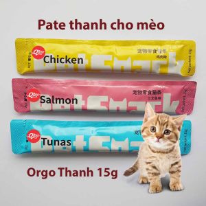 Pate cho mèo (thanh orgo 15g)