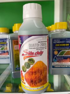 QUATDI 200SL 900ml – Thuốc Trừ Cỏ Diquat Dibromide 200g/L – Siêu Cháy Cháy Nhanh