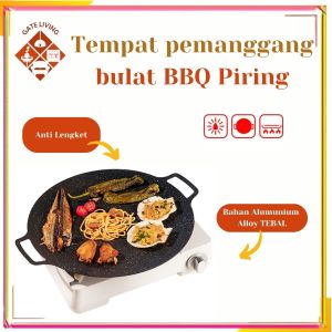 Grill Pan BBQ Korea Alat Panggang Daging Anti Lengket