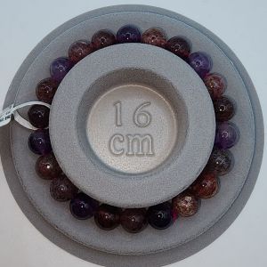 (SG Seller Ready Stocks) High Grade Natural Super Eight Quartz Bracelet 8mm+ 高级天然超级八水晶手链 8+毫米