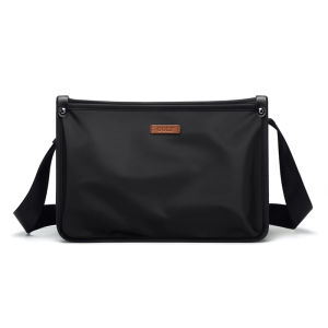 GOLF QUALITY Crossbody Bag Nylon Waterproof Men’s Sling Bag Lightweight Male Shoulder Bag Water-Resistant Messenger Bag Large Capacity Casual Single Shoulder Bag