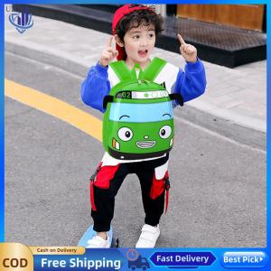[Ueb Wholesale Center]3D การ์ตูนบัสเด็กวัยหัดเดินกระเป๋าเป้สะพายหลังโรงเรียนอนุบาลน่ารักกระเป๋าหนังสือกระเป๋าเป้สะพายหลังโรงเรียนเล็ก ๆ สำหรับเด็กผู้ชายไปเที่ยวนอกบ้าน
