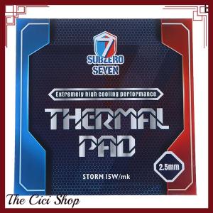 [The Cici Shop] SubZero Seven-Ultimate 15W MK Thermal Pad CPU GPU Graphics Motherboard Silicone Grease Pad Heat Dissipation Silicone Pad